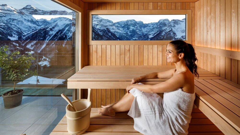 Kueng wellness Märchenhotel Bellevue Braunwald Suite Unendlich