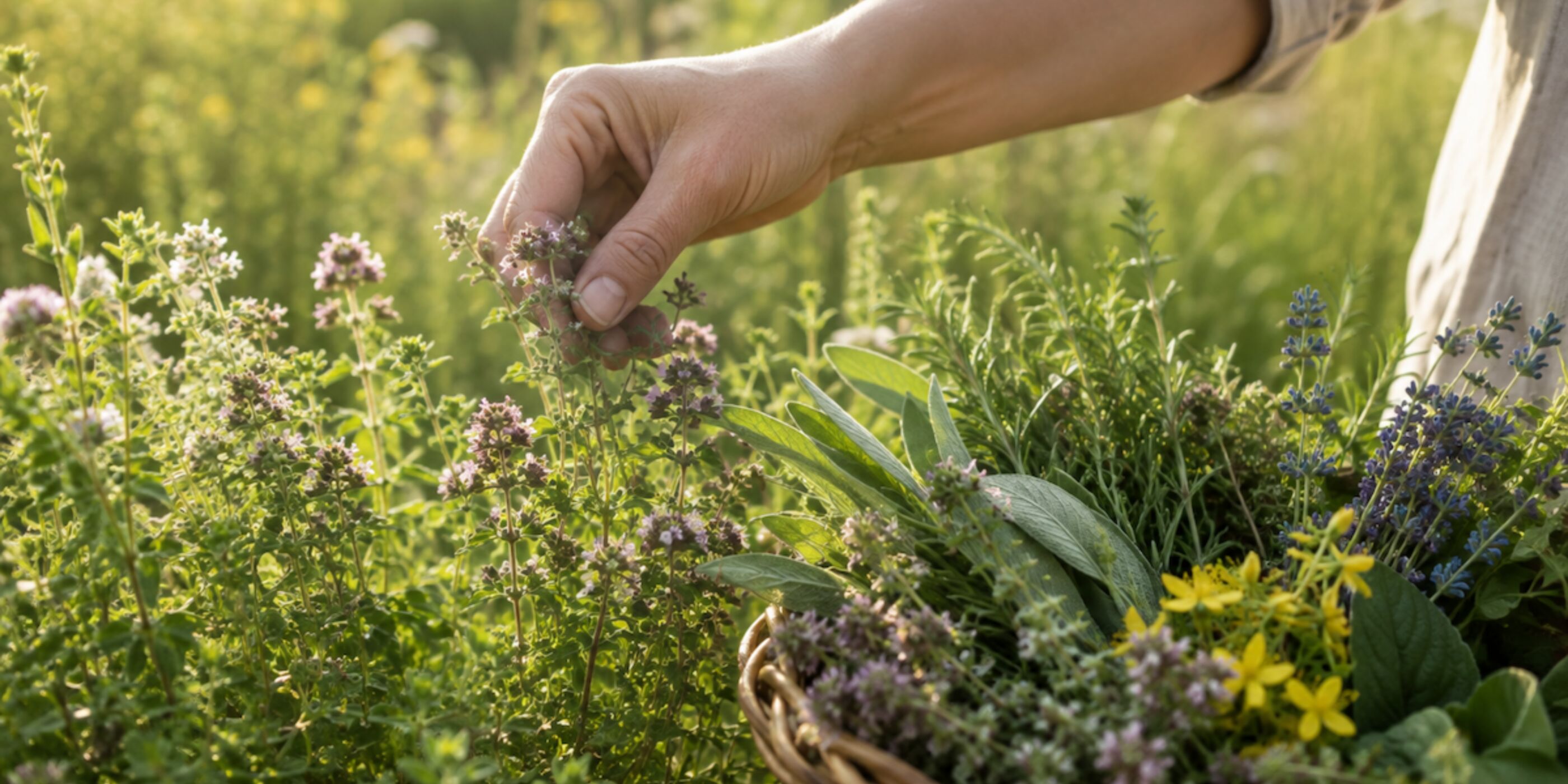 Kueng wellness kräuterpfluecken