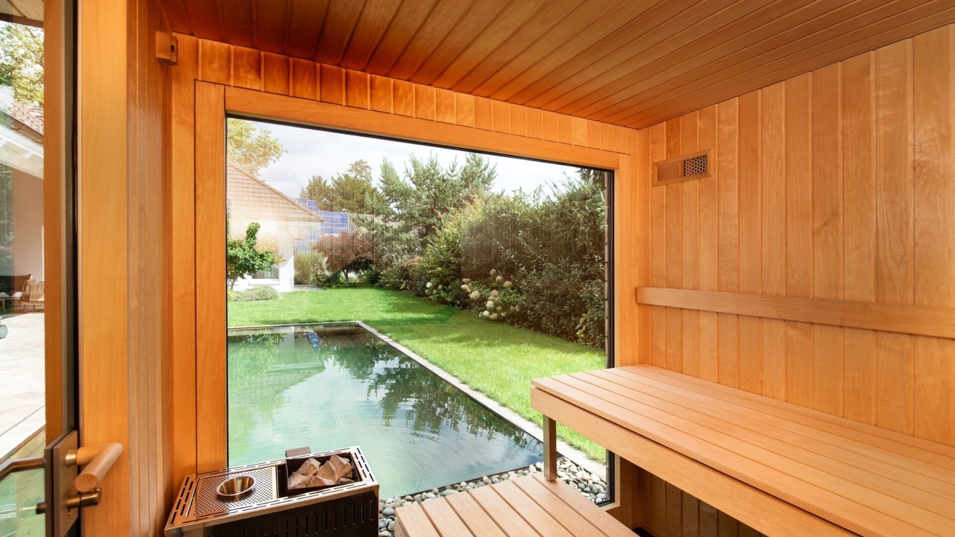 Kueng wellness nido outdoor aussensauna saunaofen naturpool