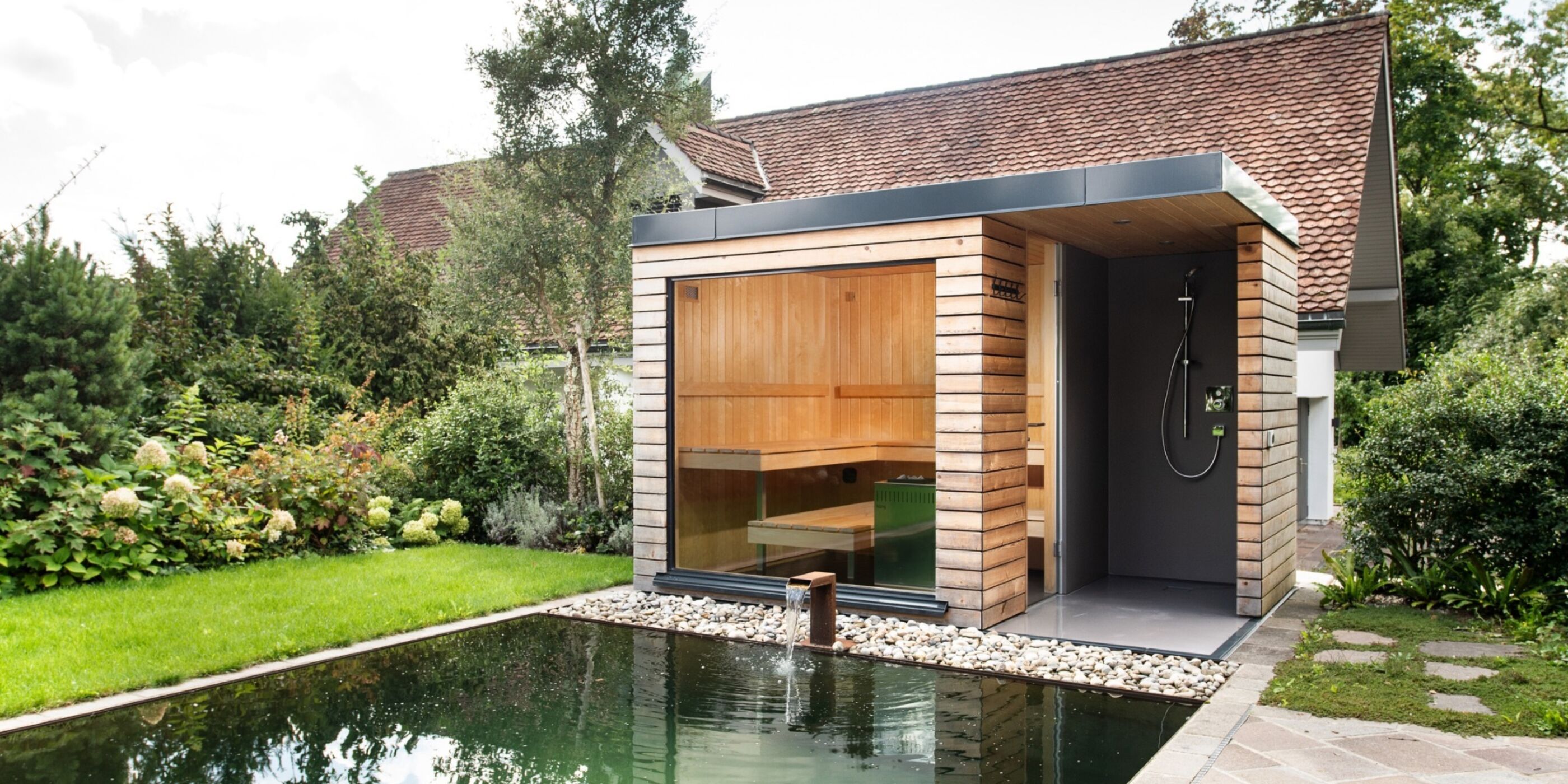 Kueng wellness nido outdoor aussensauna naturpool