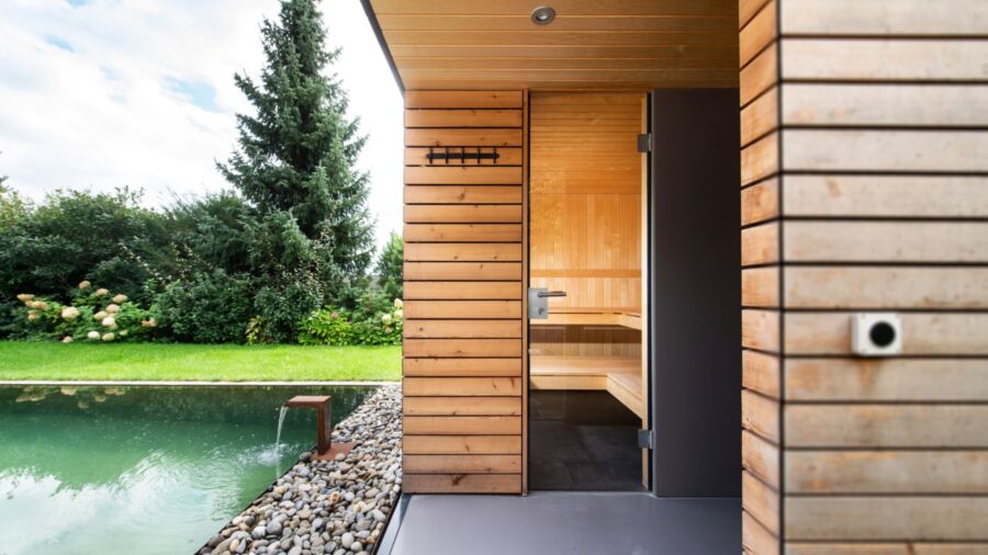Kueng wellness nido outdoor aussensauna aussenansicht