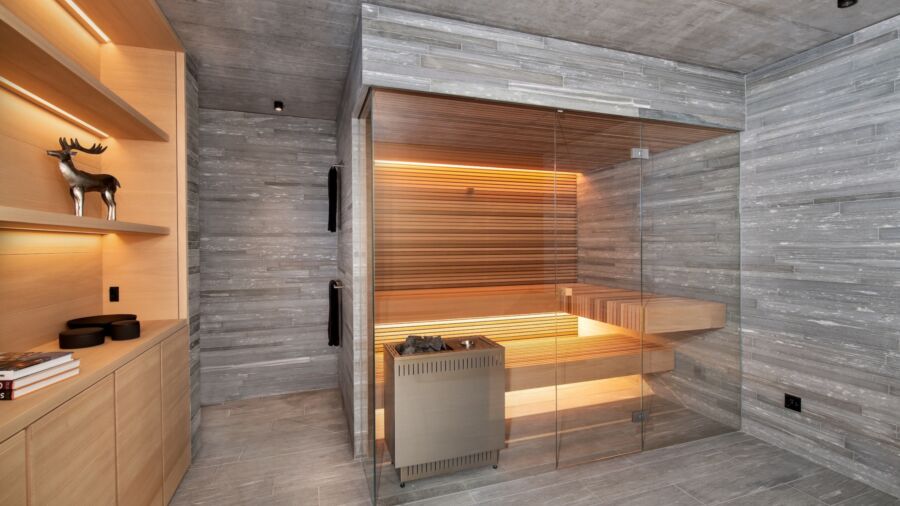 Kueng wellness innensauna design