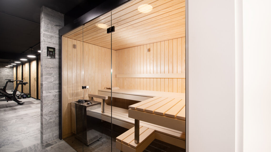 Kueng sauna nido indoor seiten ansicht