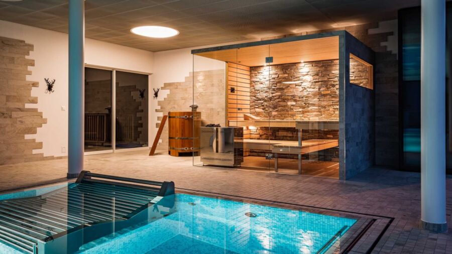 Kueng Wellness Biosauna Pool Stein