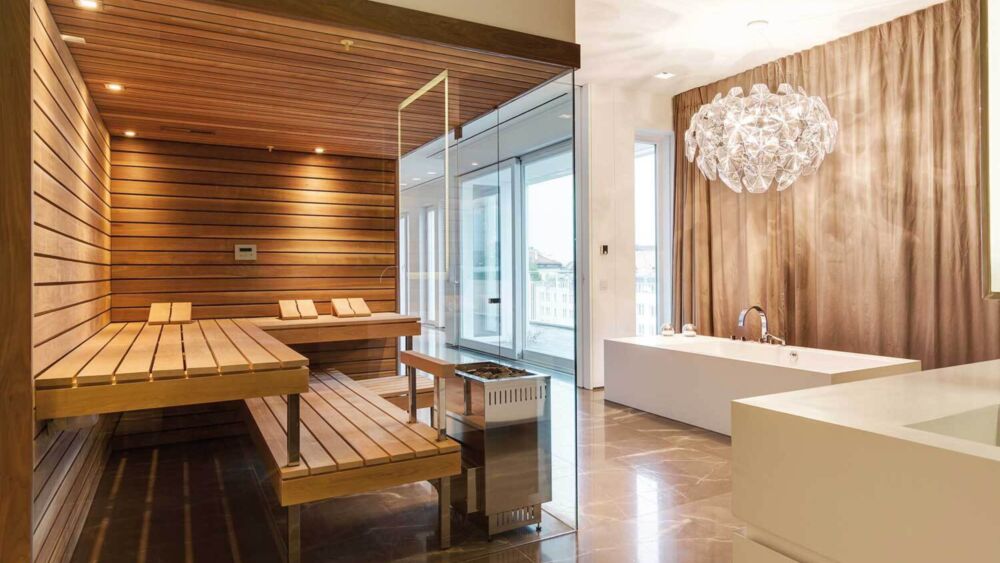Kueng wellness sauna zuhause
