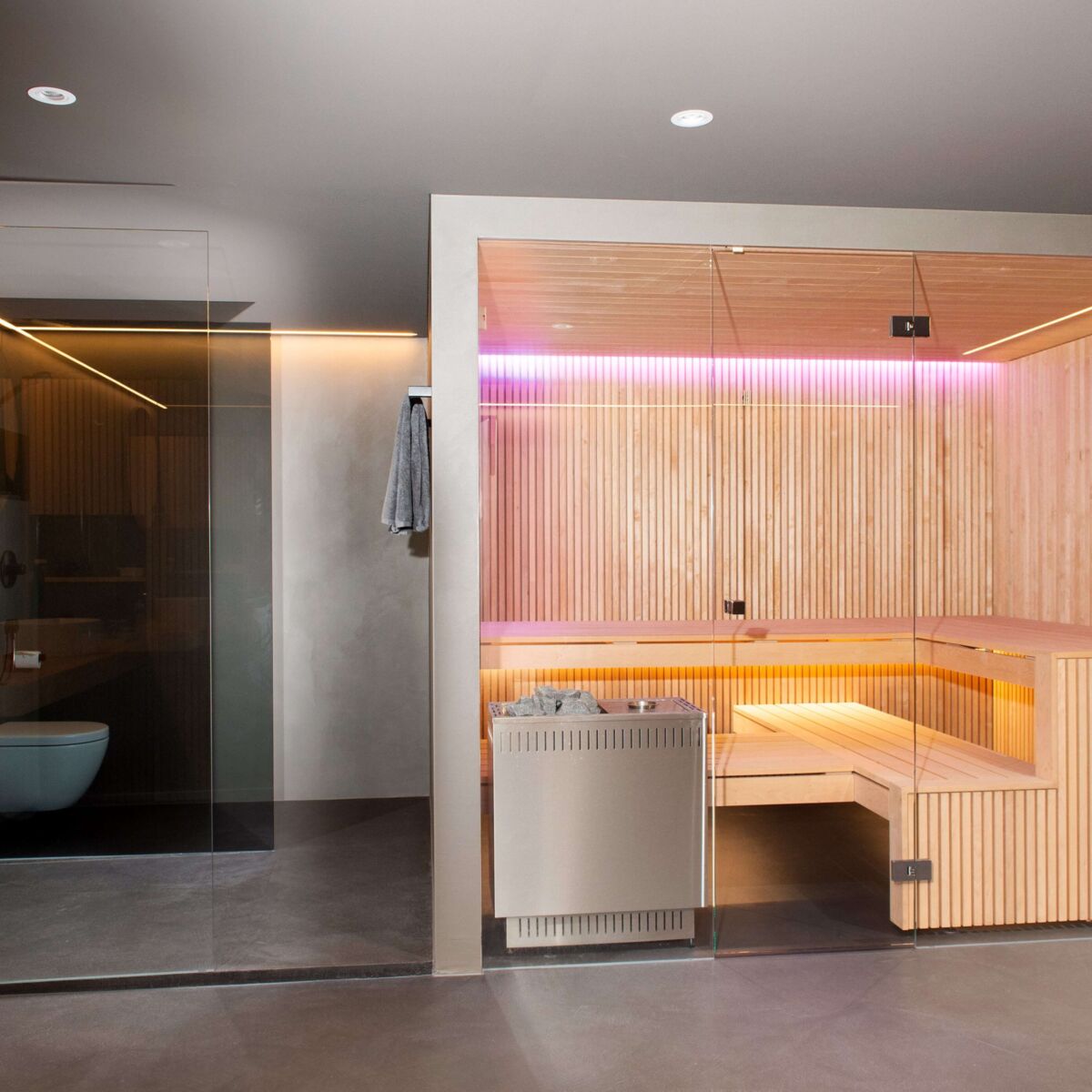 Kueng wellness goldinger innensauna 1