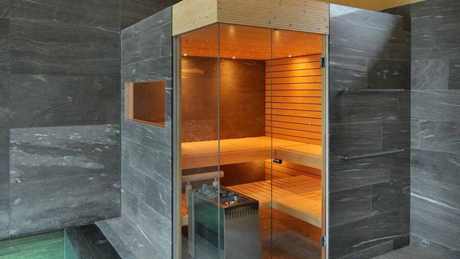 Kueng sauna welness solitaer privatespa pool indoor valserquarzit 2