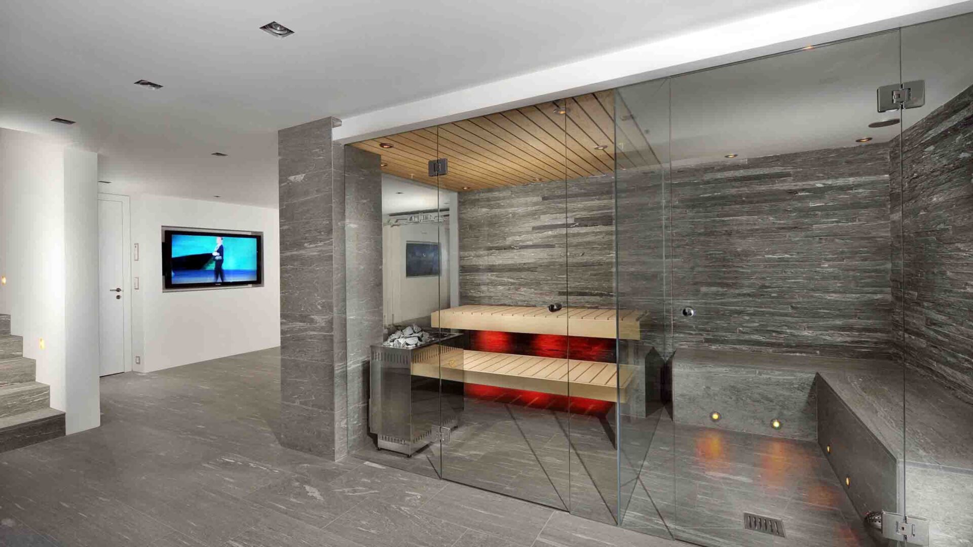 Kueng sauna wellness dampfbad indoor valserquarzit 2