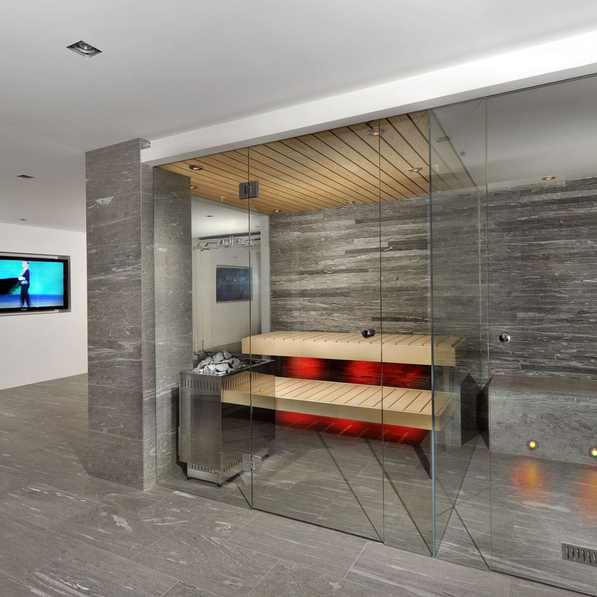 Kueng sauna wellness dampfbad indoor valserquarzit 3