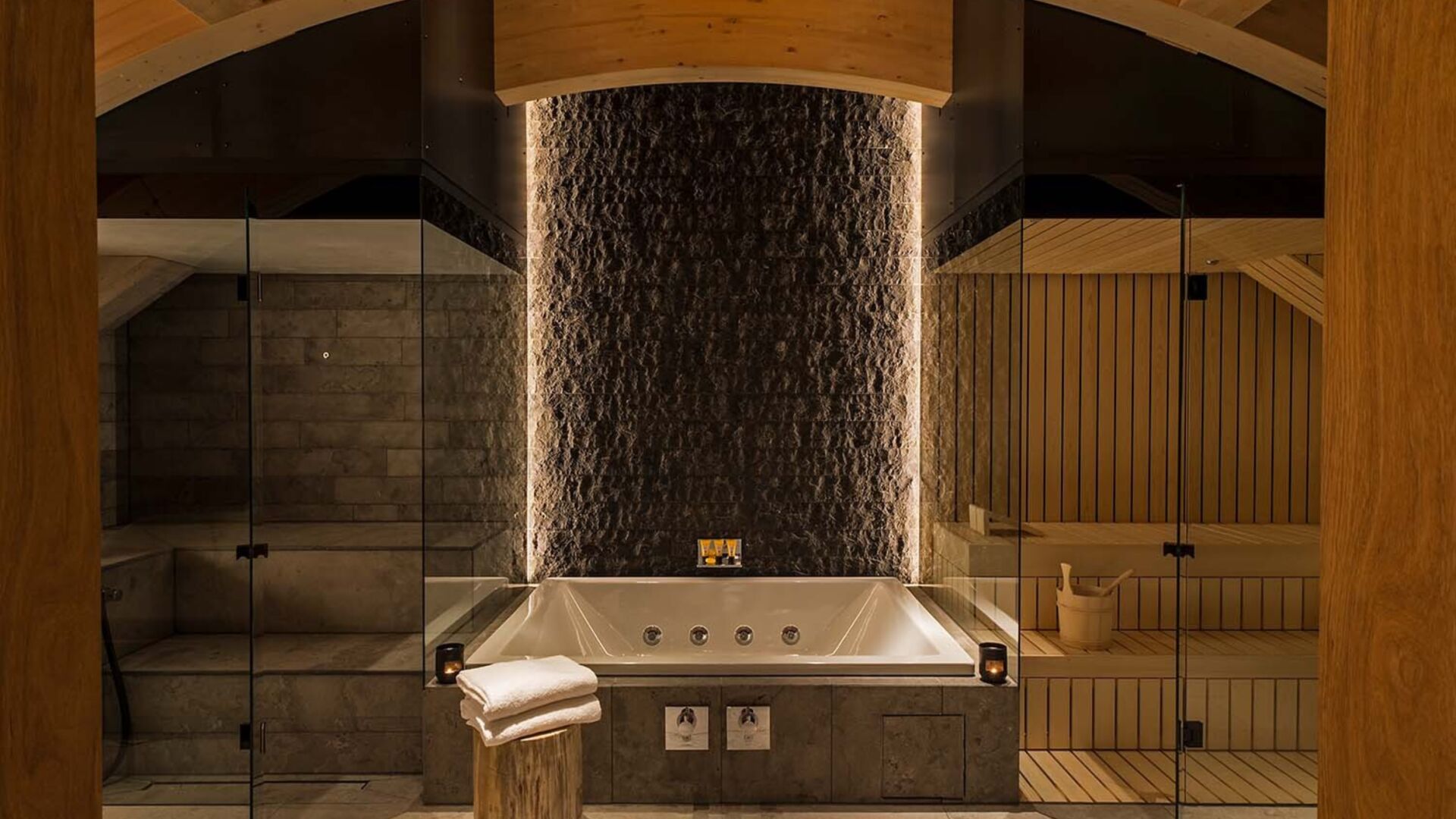 Kueng sauna wellness the chedi andermatt furka suite spa 1