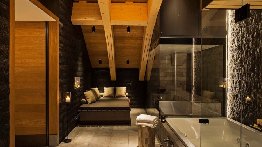 Kueng sauna wellness the chedi andermatt furka suite spa 2