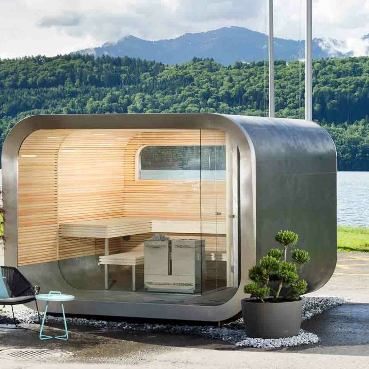 Kueng Sauna Wellness Omnia Outdoor Product