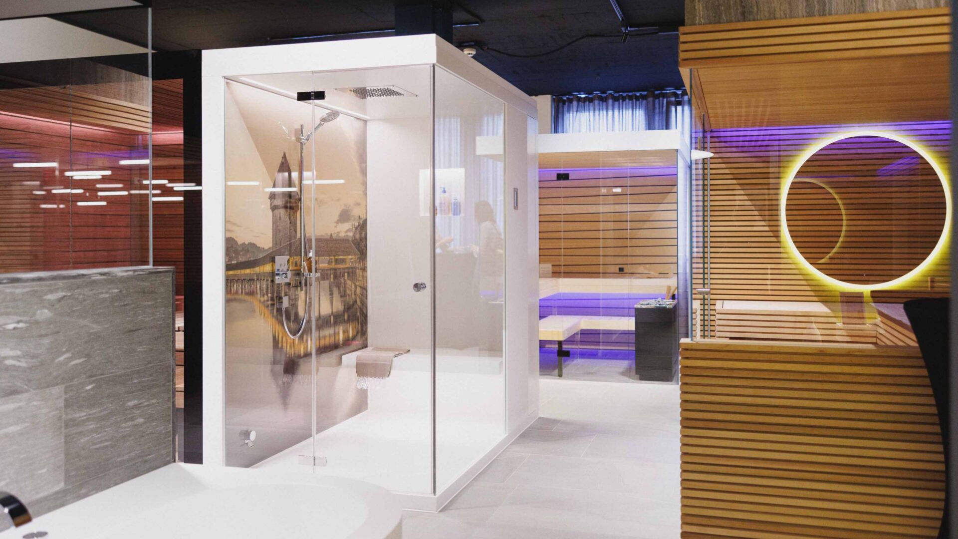 Kueng Wellness Steam Fit Showroom