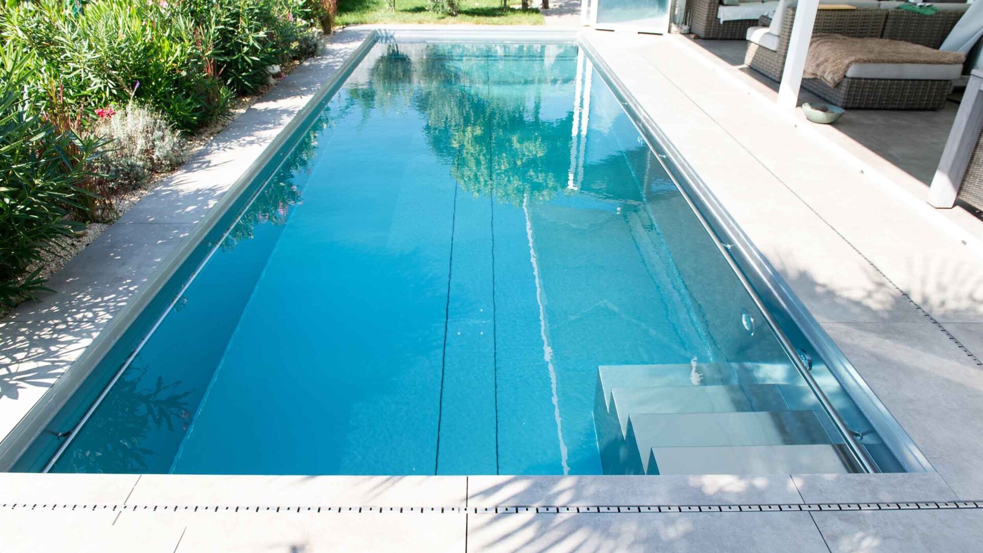 Kueng wellness Pool Edelstahlpool Galerie
