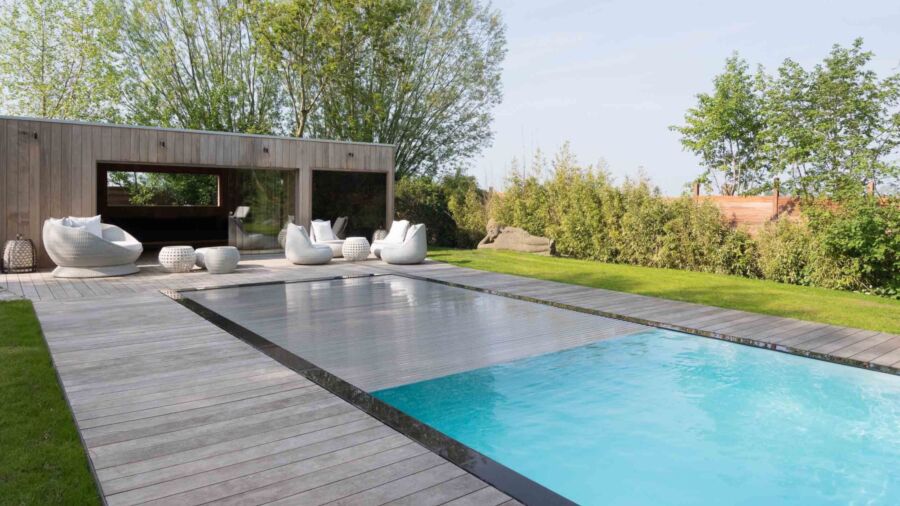 Kueng wellness Pool PPC Pool Überlauf mit Abdeckung Galerie