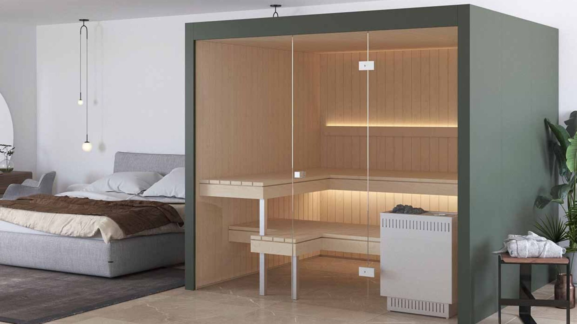 Kueng sauna wellness nido indoor green