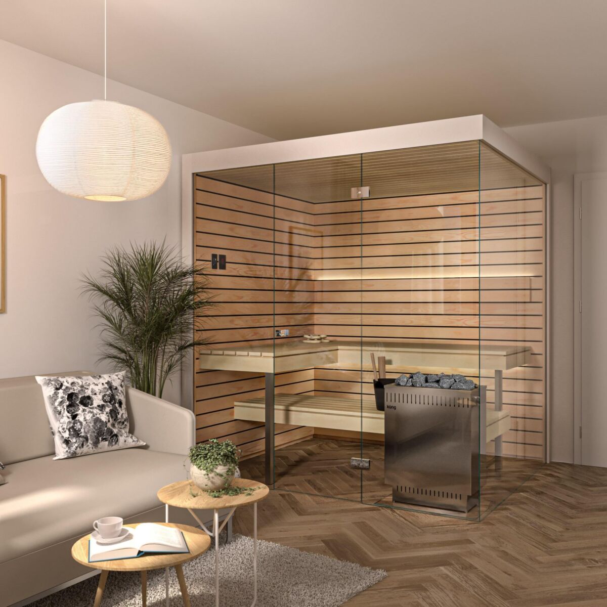 Küng Wellness Privatsauna Priva Gü E min