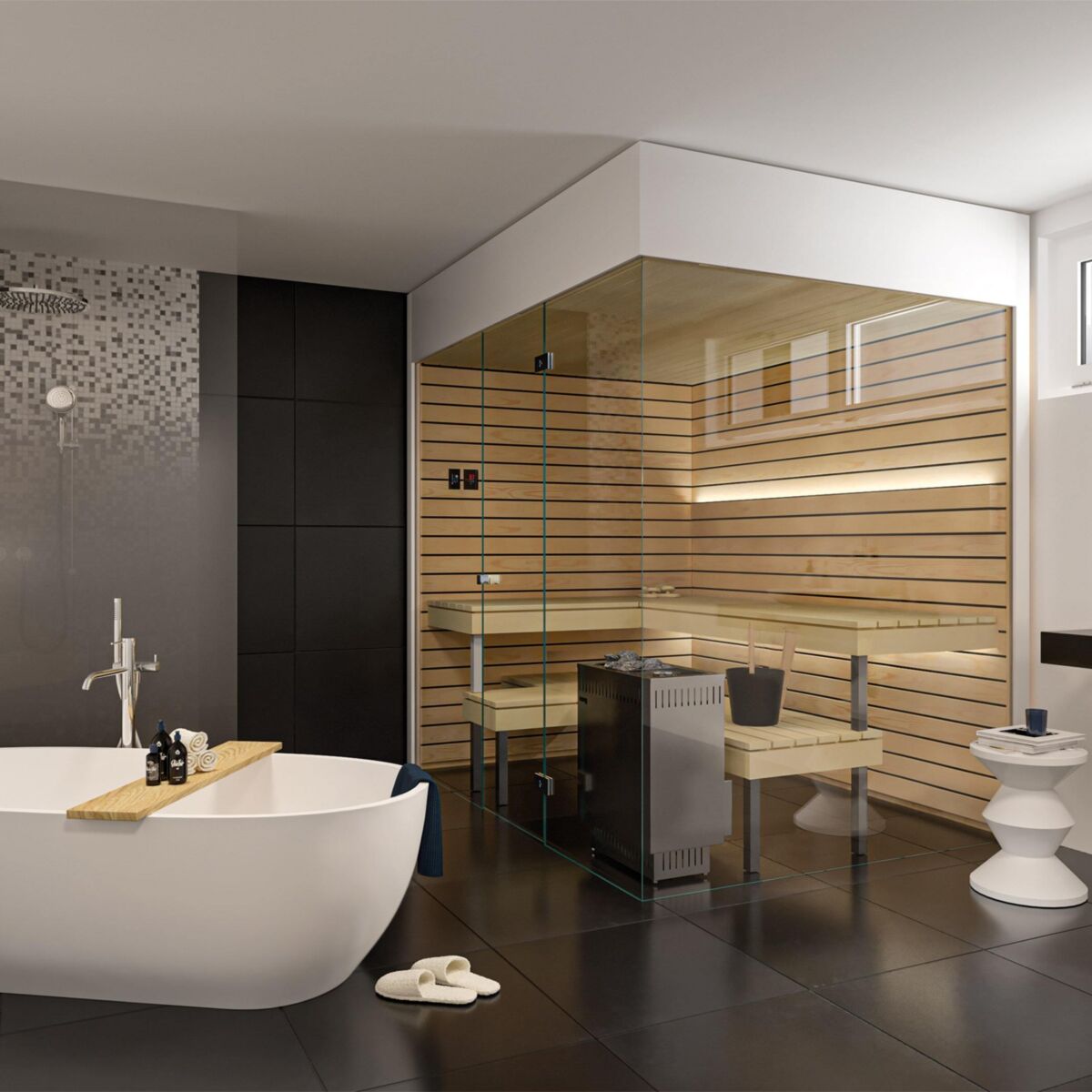 Küng Wellness Privatsauna Priva Wellnessraum min