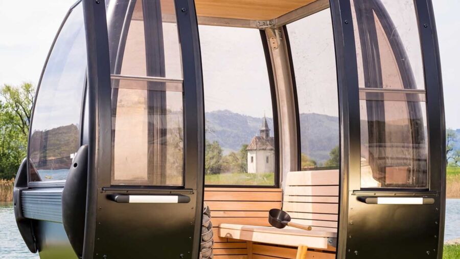 Kueng sauna wellness saunagondel outdoor 1