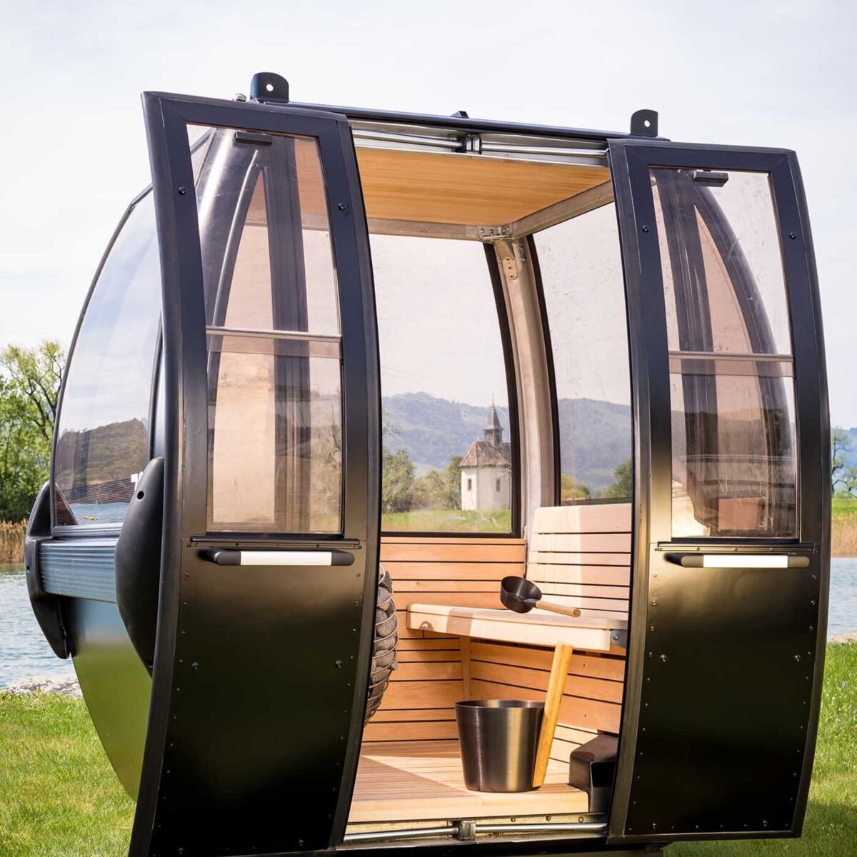 Kueng sauna wellness saunagondel outdoor 1