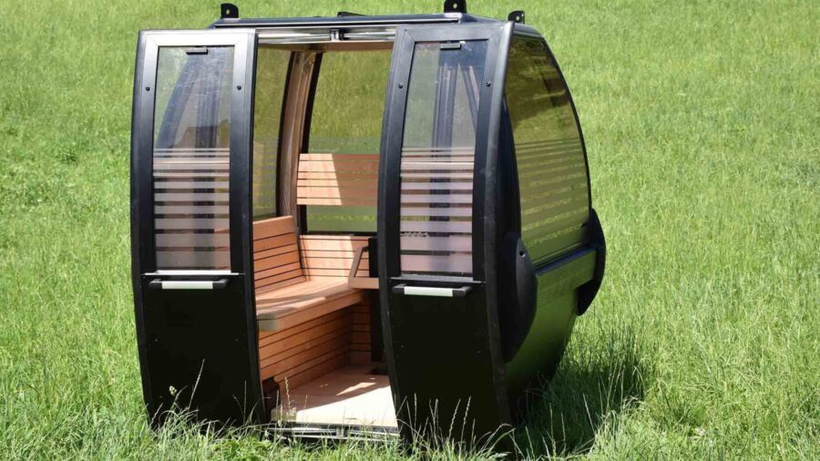 Kueng sauna wellness saunagondel outdoor 4