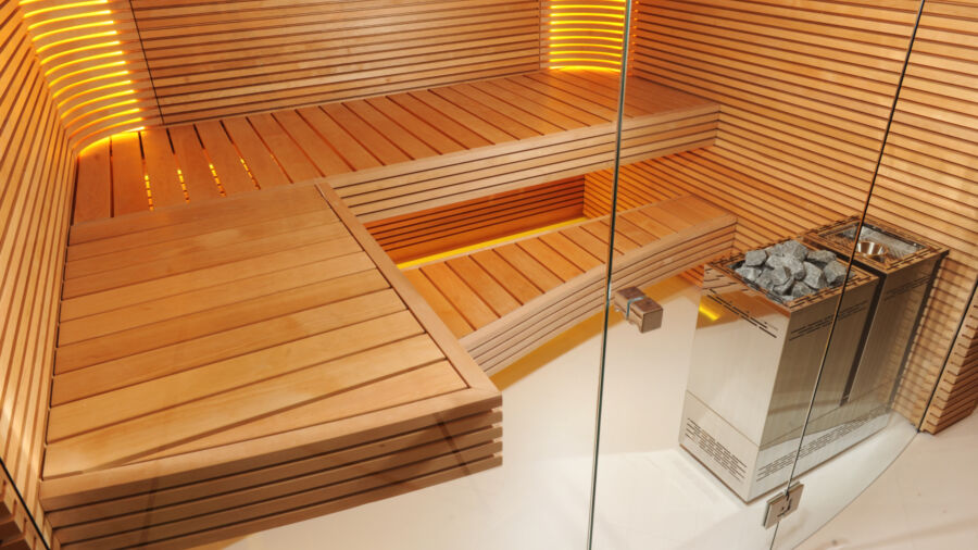 Kueng wellness gefederte liegen holz ovola