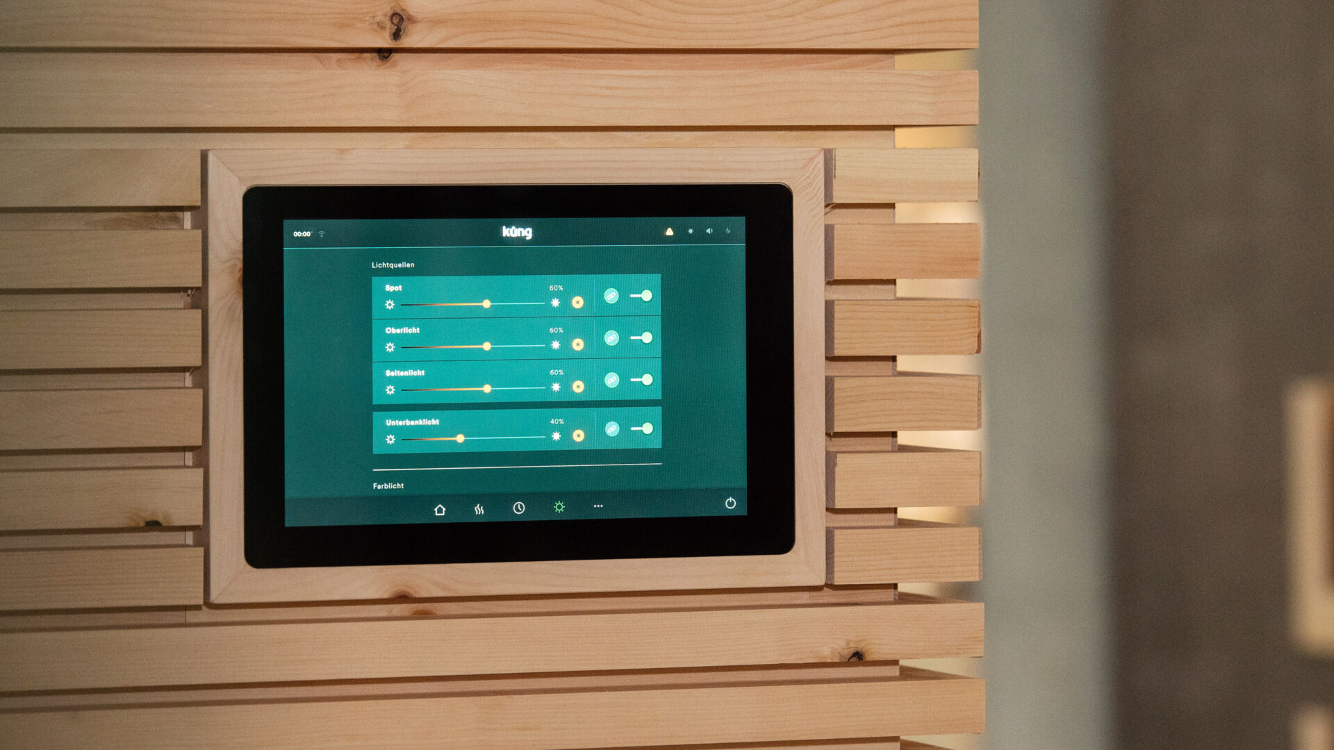 Kueng sauna wellness steuerung smart 2