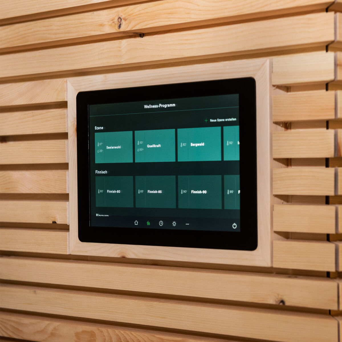 Kueng sauna wellness steuerung smart 1