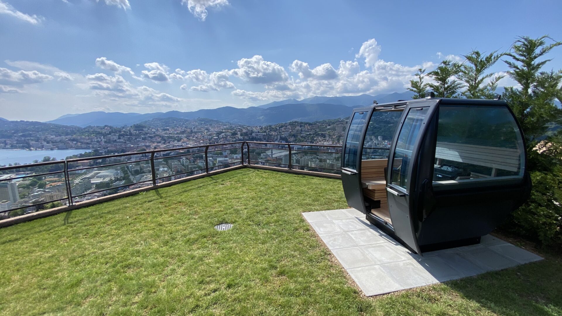 Kueng wellness saunagondel hinten