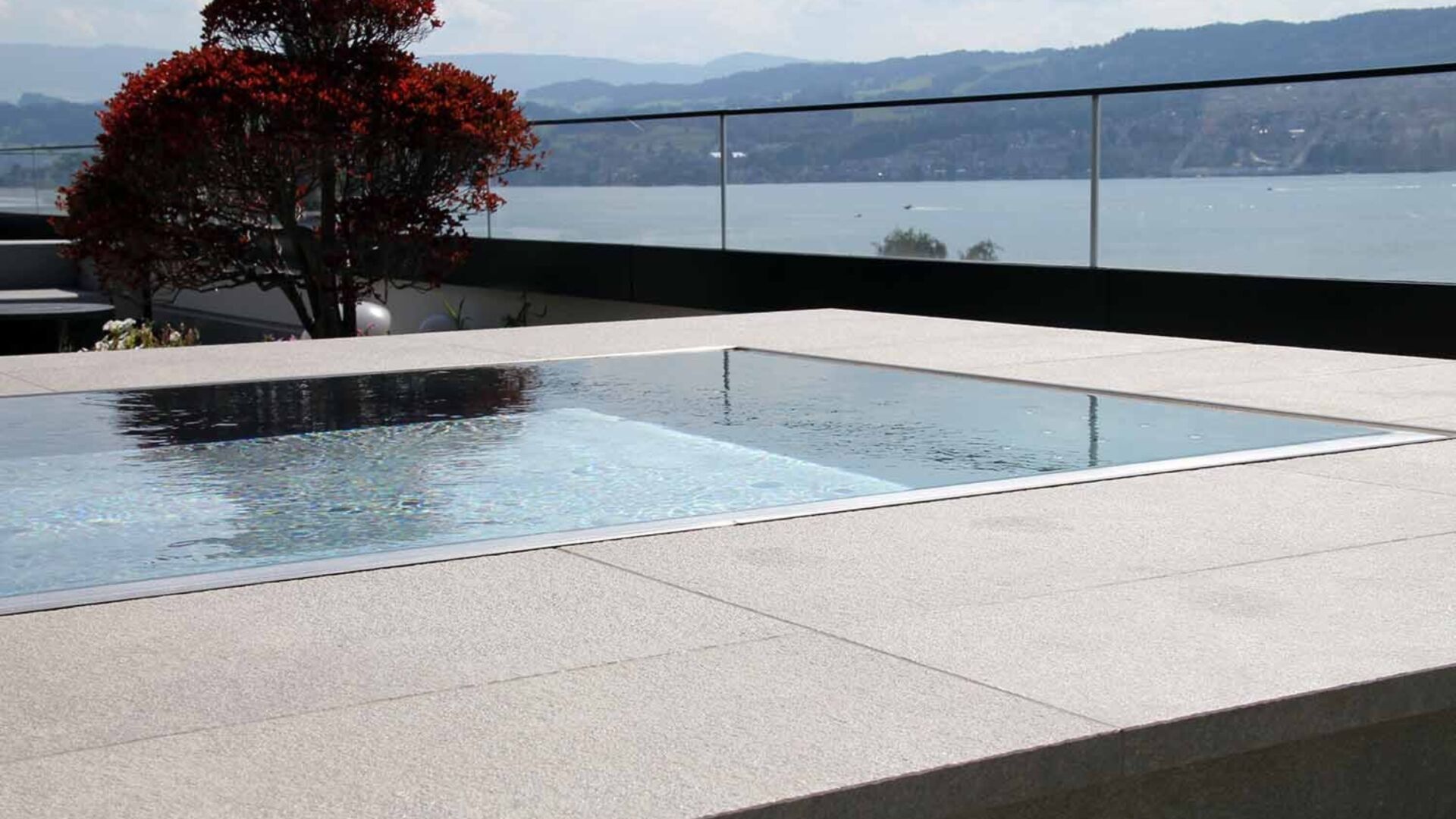 Private whirlpool chromstahl kueng wellness