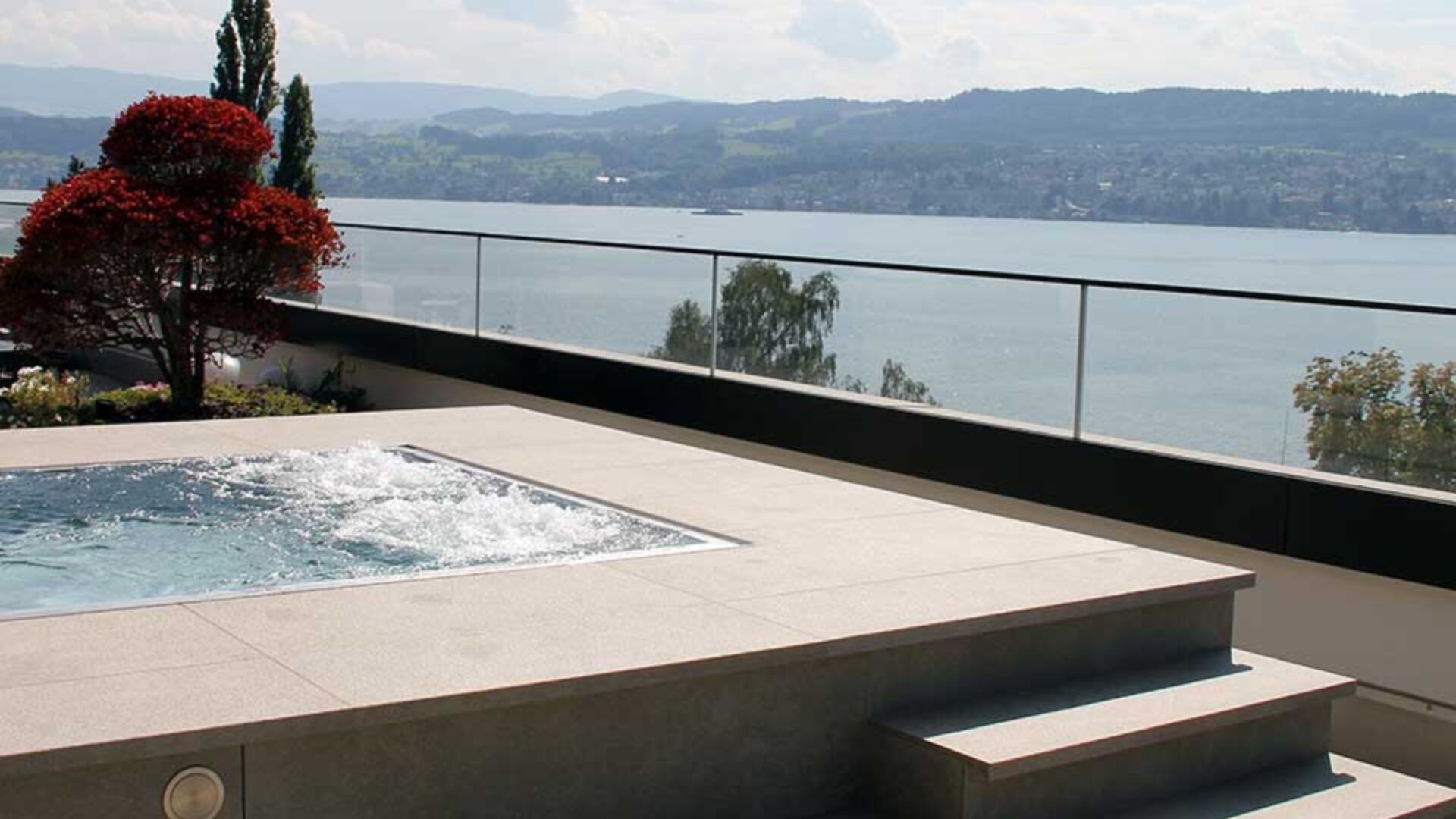 Private whirlpool chromstahl kueng wellness galerie