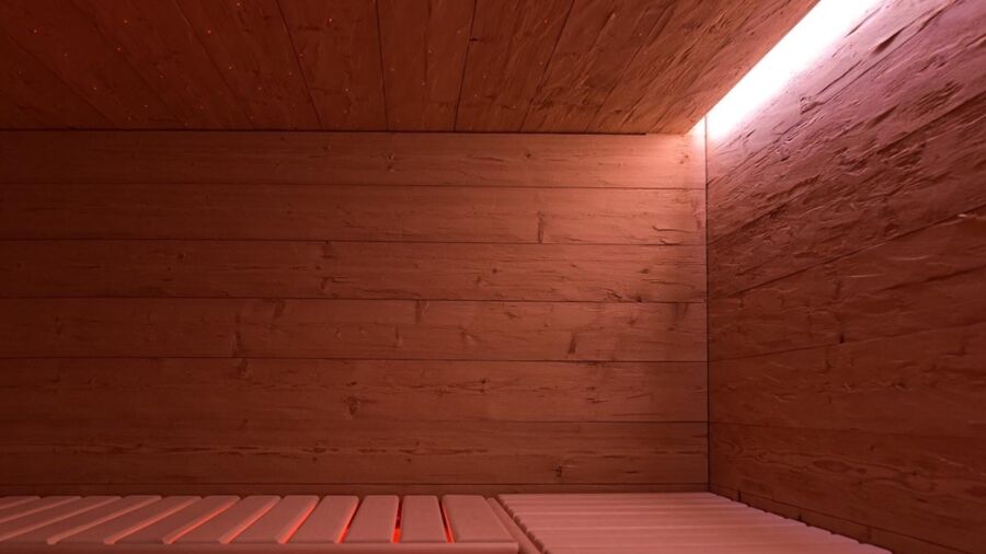 Kueng Wellness Kriens Sauna Altholz
