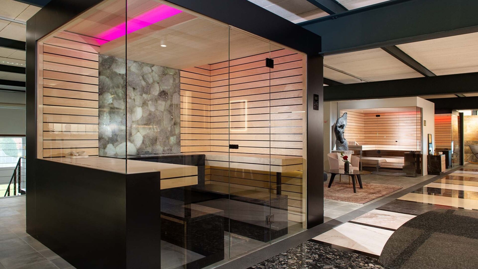 Kueng sauna wellness showroom tübach 3