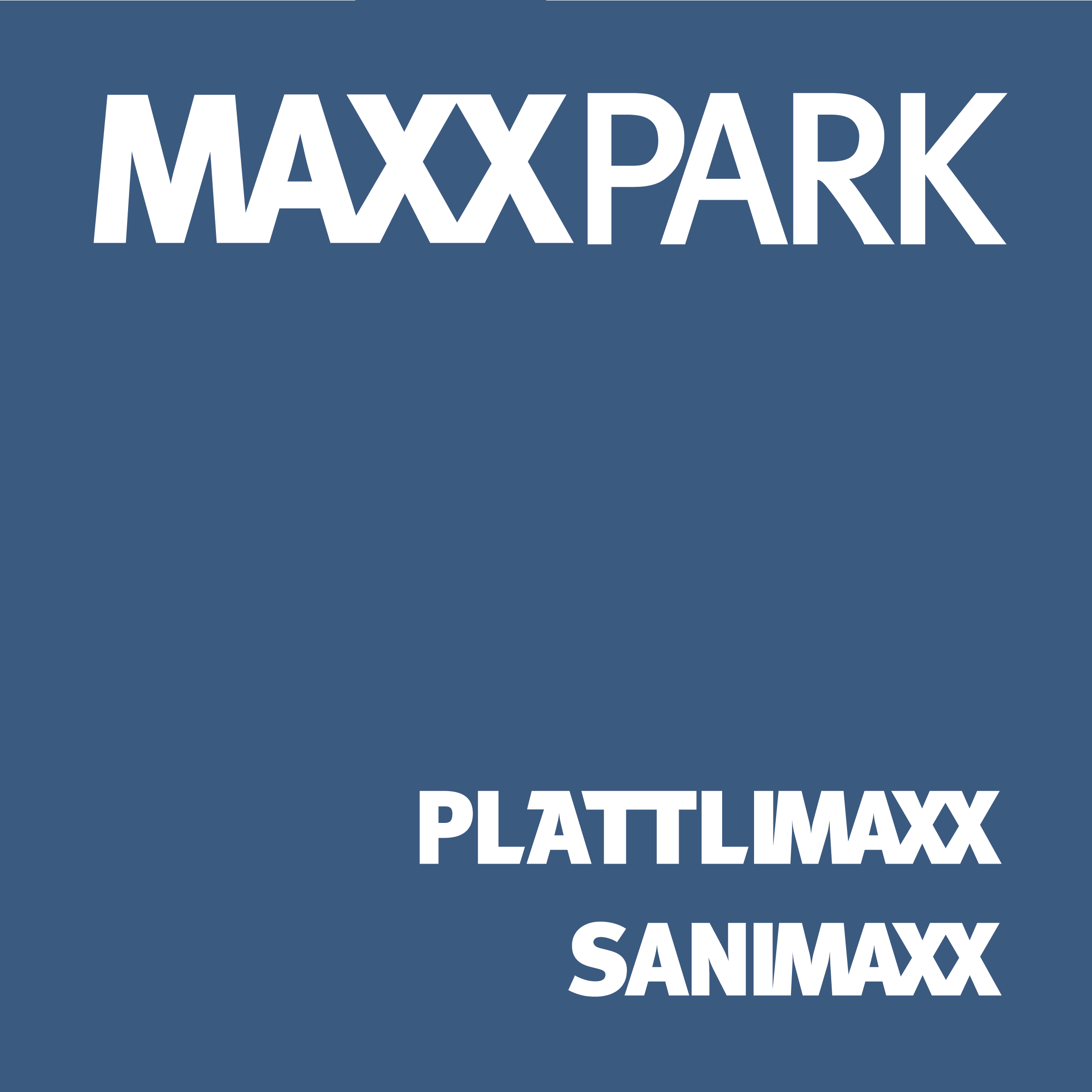 Logo maxxpark cymk plättlimaxx sanimaxx 1
