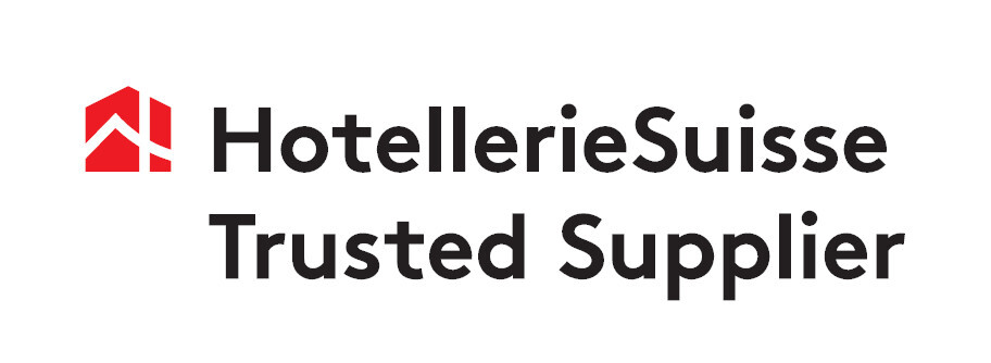 Hotellerie suisse trusted supplier logo